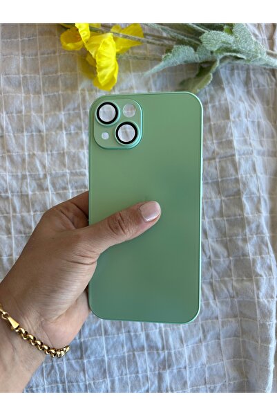 shop İphone 13 uyumlu Mat cam leke bırakmaz lens koruyuculu AG GLASS Case kılıf