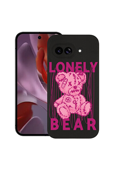 bestcase Carcasă subțire din silicon pentru Google Pixel 9a, Ursuleț de pluș ...