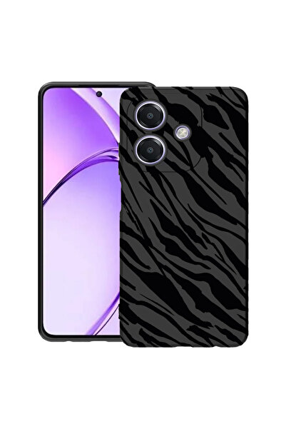 bestcase Carcasă subțire din silicon pentru OPPO A60 5G / A40 / A40M, model zebră, 1994500 B 1059