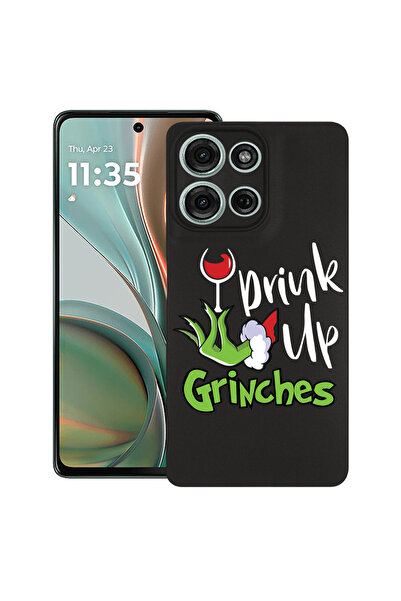 bestcase Carcasă subțire din silicon pentru Motorola Moto G15, Grinches - Dri...