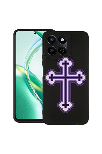 bestcase Carcasă subțire din silicon pentru Honor 200 Smart, cruce mov, 19233...