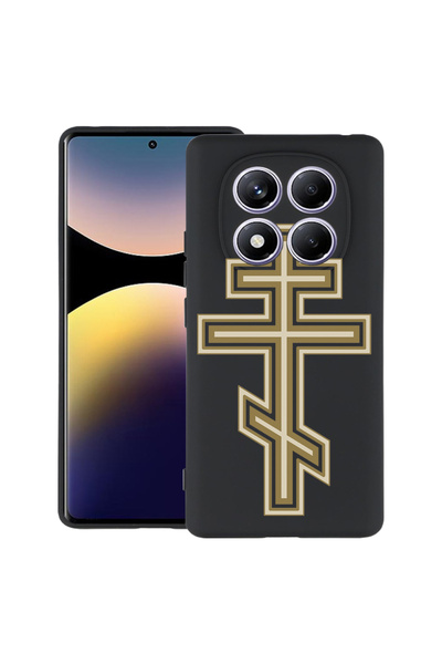 bestcase Λεπτή θήκη σιλικόνης για Xiaomi Redmi Note 14 Pro 4G, Classic Cross,...