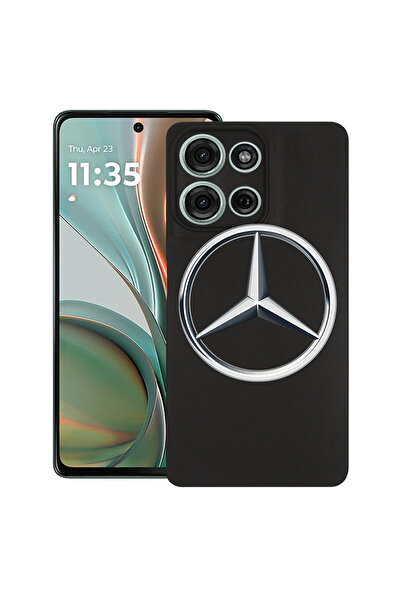 bestcase Carcasă subțire din silicon pentru Motorola Moto G15, Mercedes-Benz,...