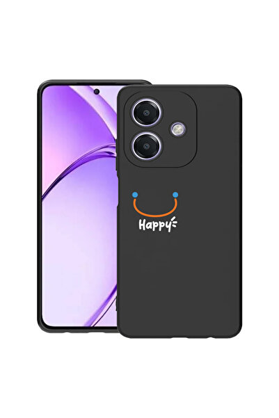 bestcase Carcasă subțire din silicon pentru OPPO A60 5G / A40 / A40M, Be Happ...