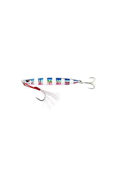 Fujin Metal Cast Jig Metal Yem Blue Pink Zebra Glow-80 GR