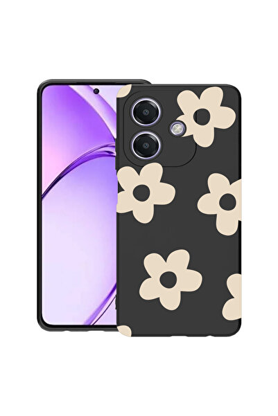 bestcase Carcasă subțire din silicon pentru OPPO A60 5G / A40 / A40M, Retro Daisy, 1994500 B 1481