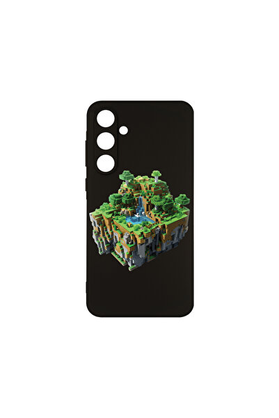 bestcase Carcasă subțire din silicon pentru Samsung Galaxy A16, Minecarft Wor...