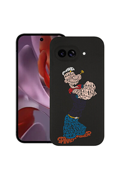 bestcase Carcasă subțire din silicon pentru Google Pixel 9a, Calligraphy Pope...