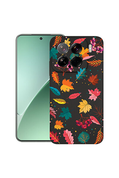 bestcase Тънък силиконов калъф за Xiaomi 15, есенни цветове - листа, 1926341 ...