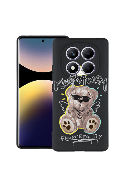 bestcase Carcasă subțire din silicon pentru Xiaomi Redmi Note 14 Pro 4G, Tedd...