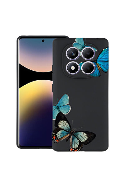 bestcase Carcasă subțire din silicon pentru Xiaomi Redmi Note 14 Pro 4G, flut...