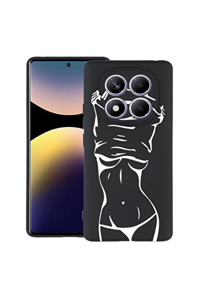 bestcase Carcasă subțire din silicon pentru Xiaomi Redmi Note 14 Pro 4G, mode...