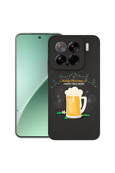 bestcase Carcasă subțire din silicon pentru Xiaomi 15, Bere nouă fericită!, 1...