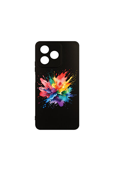 bestcase Λεπτή θήκη σιλικόνης για Xiaomi Redmi 13, Color Splash, 1923377 B 1598