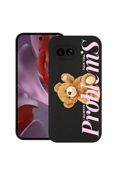 bestcase Carcasă subțire din silicon pentru Google Pixel 9a, Ursuleț de pluș ...