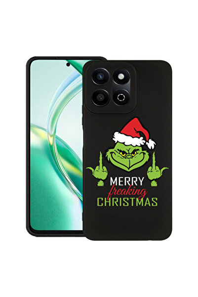 bestcase Carcasă subțire din silicon pentru Honor 200 Smart, Grinch - Crăciun...