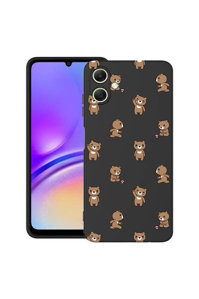 bestcase Carcasă subțire din silicon pentru Samsung Galaxy A06 5G, model ursu...