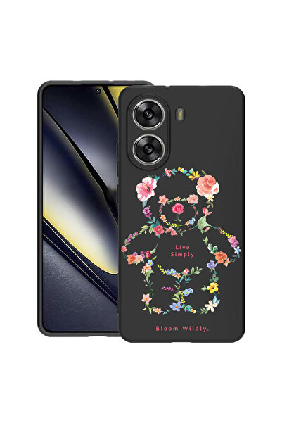 bestcase Λεπτή θήκη σιλικόνης για Poco X7 Pro 5G, Αρκουδάκι Live Simply, 1992...