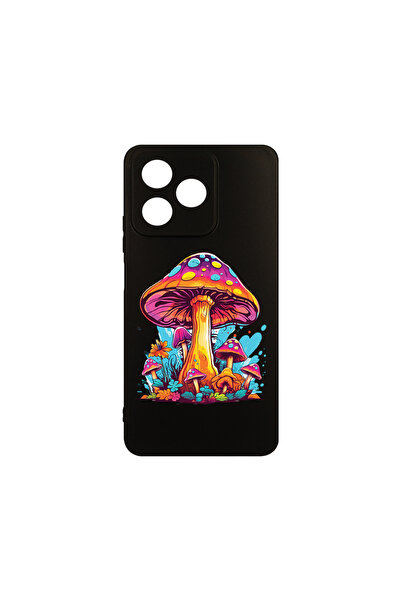 bestcase Λεπτή θήκη σιλικόνης για Xiaomi Redmi 13, Dream Colors Mushrooms, 19...
