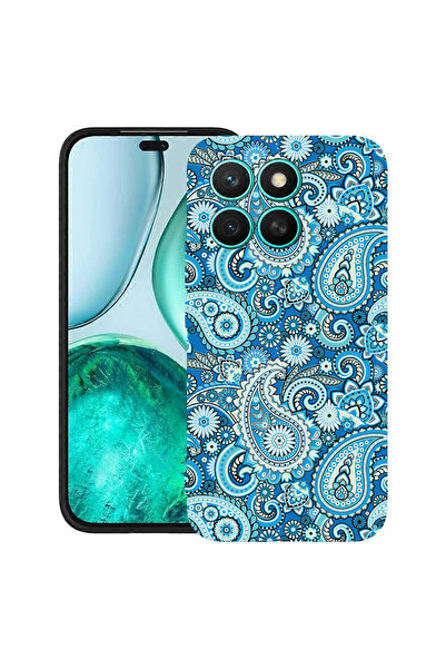 bestcase Carcasă subțire din silicon pentru Honor X8C, albastră, non-figurati...