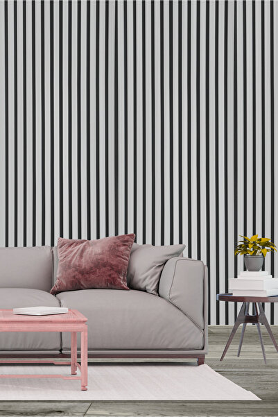 DECOALA MDF Ahşap Akustik Puvar Paneli 60X275 cm- Soft Gri