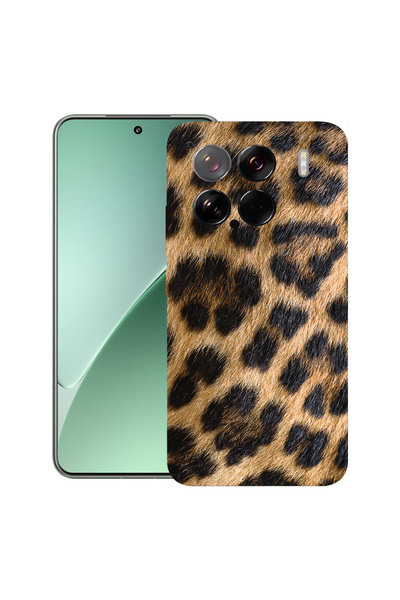 bestcase Λεπτή θήκη σιλικόνης για Xiaomi 15, μοτίβο λεοπάρ, 1926341 B 1442