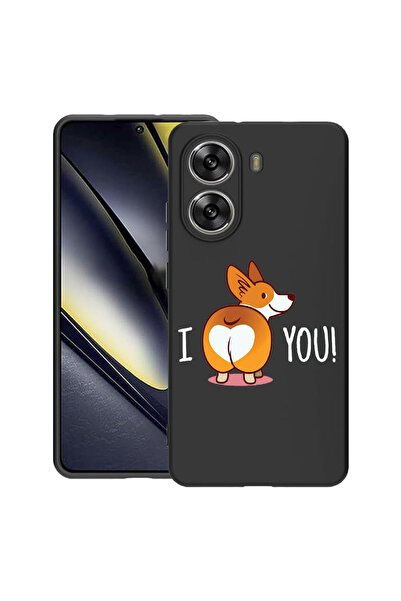 bestcase Carcasă subțire din silicon pentru Poco X7 Pro 5G, Emoji dulce cu că...