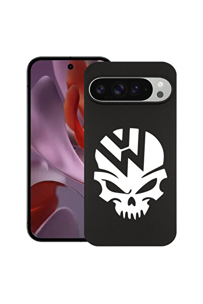 bestcase Λεπτή θήκη σιλικόνης για Google Pixel 9 Pro XL, VW Skull, 1926334 B ...