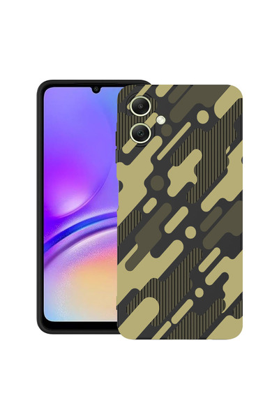 bestcase Carcasă subțire din silicon pentru Samsung Galaxy A06 5G, camuflaj v...