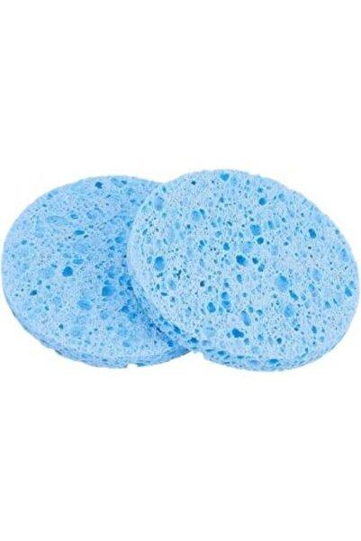 BEAUTY SYSTEM مجموعة اسفنجات تنظيف الوجه - لون أزرق، 6 قطع