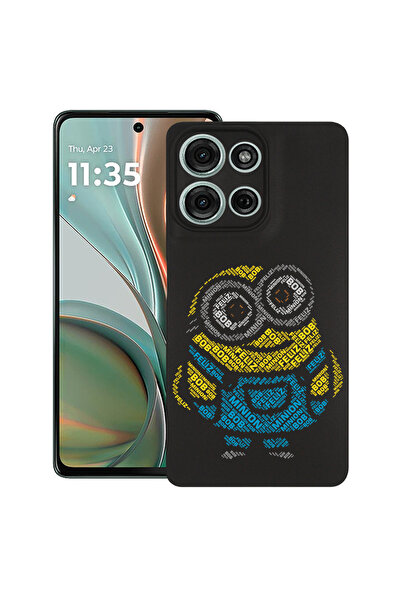 bestcase Carcasă subțire din silicon pentru Motorola Moto G75, Calligraphy Mi...