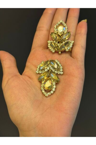 Gönülden Tasarım ACCESORIE DE CUCIT PENTRU ÎMBRĂCĂMINTE, CU FLORI DE STICLA D...