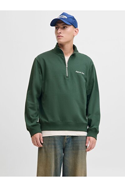 Jack & Jones Sweatshirt mit halbem Reißverschluss Sweatshirt mit halbem Reißv...