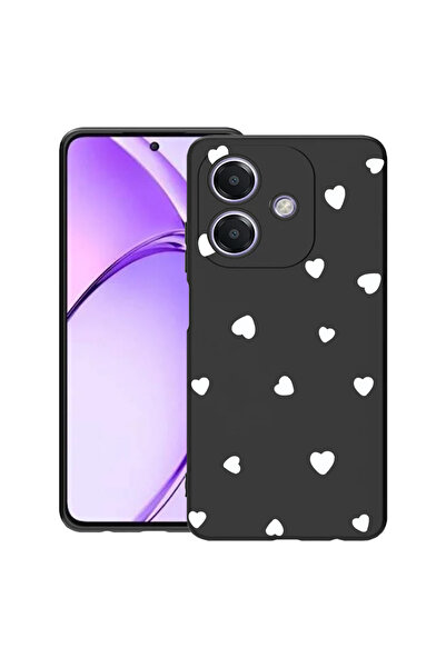 bestcase Λεπτή θήκη σιλικόνης για OPPO A60 5G / A40 / A40M, μοτίβο καρδιάς, 1...