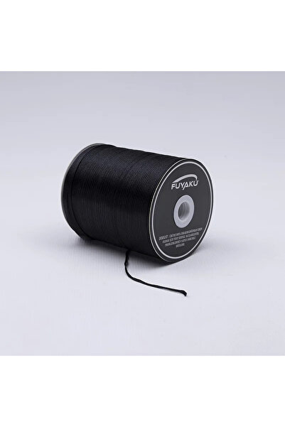FUYAKU 3,5 mm Siyah İnce Saten Kurdele 750 Metre – Davetiye, Süsleme ve Paket...