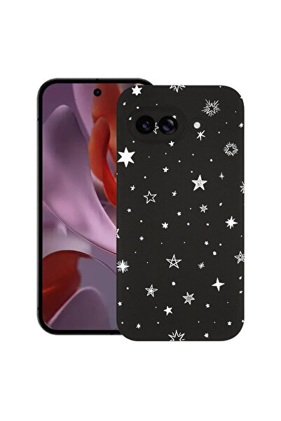 bestcase Carcasă subțire din silicon pentru Google Pixel 9a, Stele, 1926335 B...
