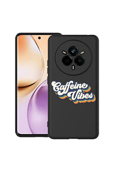 bestcase Тънък силиконов калъф за Realme 14 Pro 5G, кофеинови вибрации, 19882...