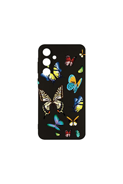 bestcase Carcasă subțire din silicon pentru Samsung Galaxy A16, fluturi frumo...