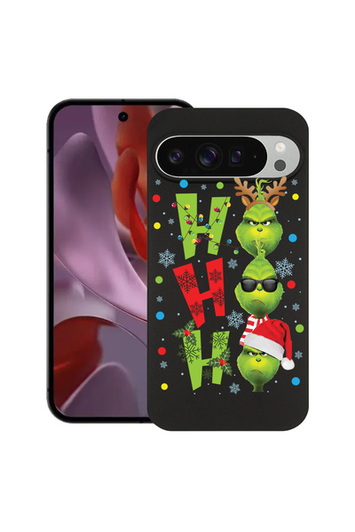 bestcase Carcasă subțire din silicon pentru Google Pixel 9 Pro XL, Grinches -...
