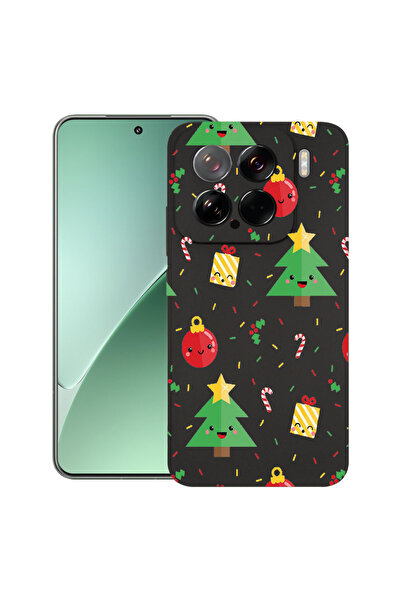 bestcase Carcasă subțire din silicon pentru Xiaomi 15, Brad de Crăciun, 19263...