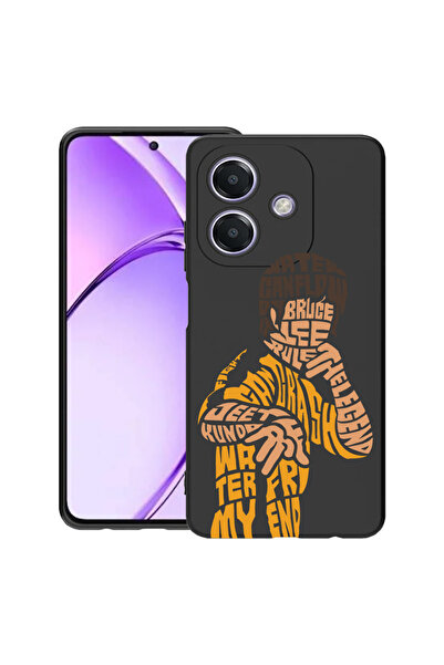 bestcase Carcasă subțire din silicon pentru OPPO A60 5G / A40 / A40M, Caligra...
