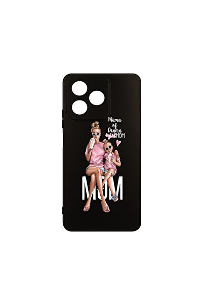 bestcase Λεπτή θήκη σιλικόνης για Xiaomi Redmi 13, Κορίτσι Μαμά Μαμά του Δράμ...