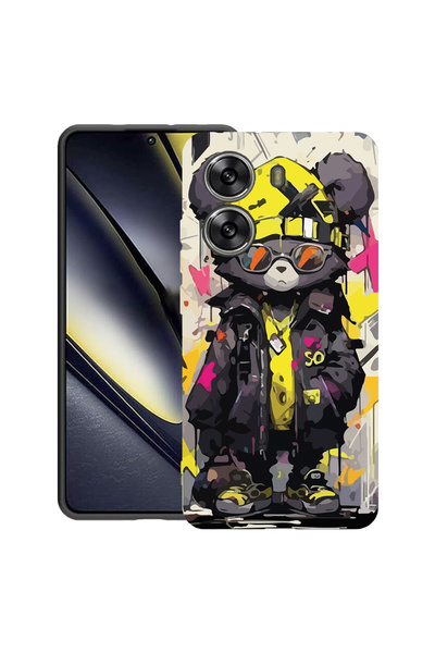 bestcase Carcasă subțire din silicon pentru Poco X7 Pro 5G, culori pastelate ...