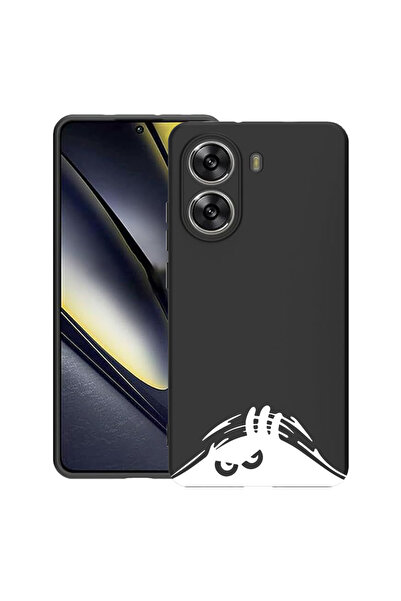 bestcase Carcasă subțire din silicon pentru Poco X7 Pro 5G, Hidden Face, 1992...