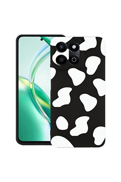bestcase Carcasă subțire din silicon pentru Honor 200 Smart, culoarea vacii n...