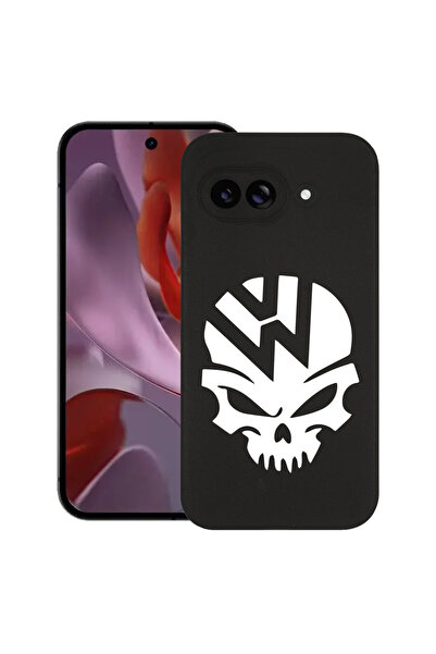 bestcase Carcasă subțire din silicon pentru Google Pixel 9a, VW Skull, 192633...