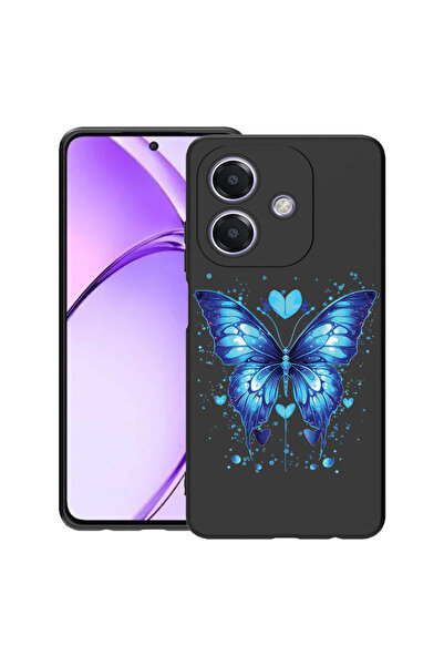 bestcase Carcasă subțire din silicon pentru OPPO A60 5G / A40 / A40M, fluture...