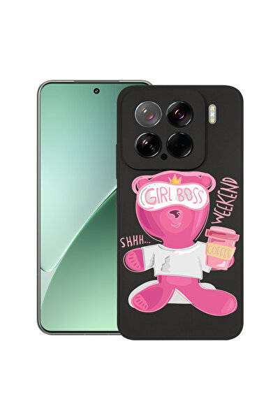 bestcase Λεπτή θήκη σιλικόνης για Xiaomi 15, Αρκουδάκι - Gril Boss, 1926341 B...