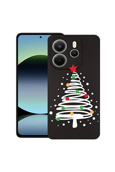 bestcase Carcasă subțire din silicon pentru Xiaomi Redmi Note 14 5G, Brad de ...