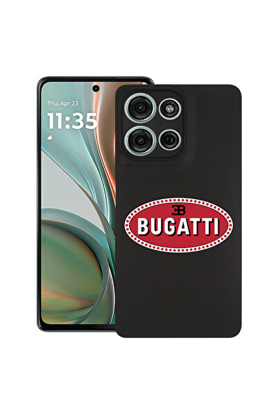 bestcase Carcasă subțire din silicon pentru Motorola Moto G75, Bugatti, 19263...